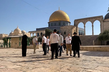 Pemukim Yahudi Sayap Kanan Serbu Masjid Al-Aqsa